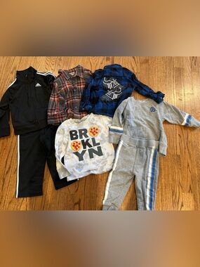 Mish Boys Plus Adidas Track Set Bundle